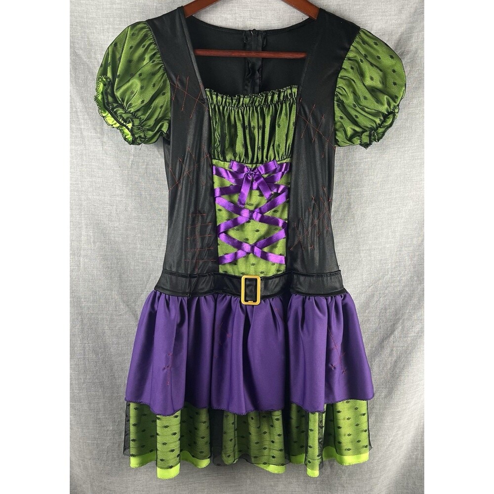 Leg Avenue Hocus Pocus Witch Costume Juniors Size S Mini Dress Halloween